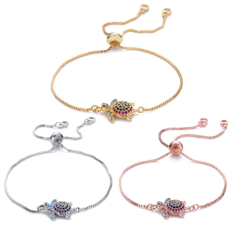 TurtleTide - Armband met een zee schildpad