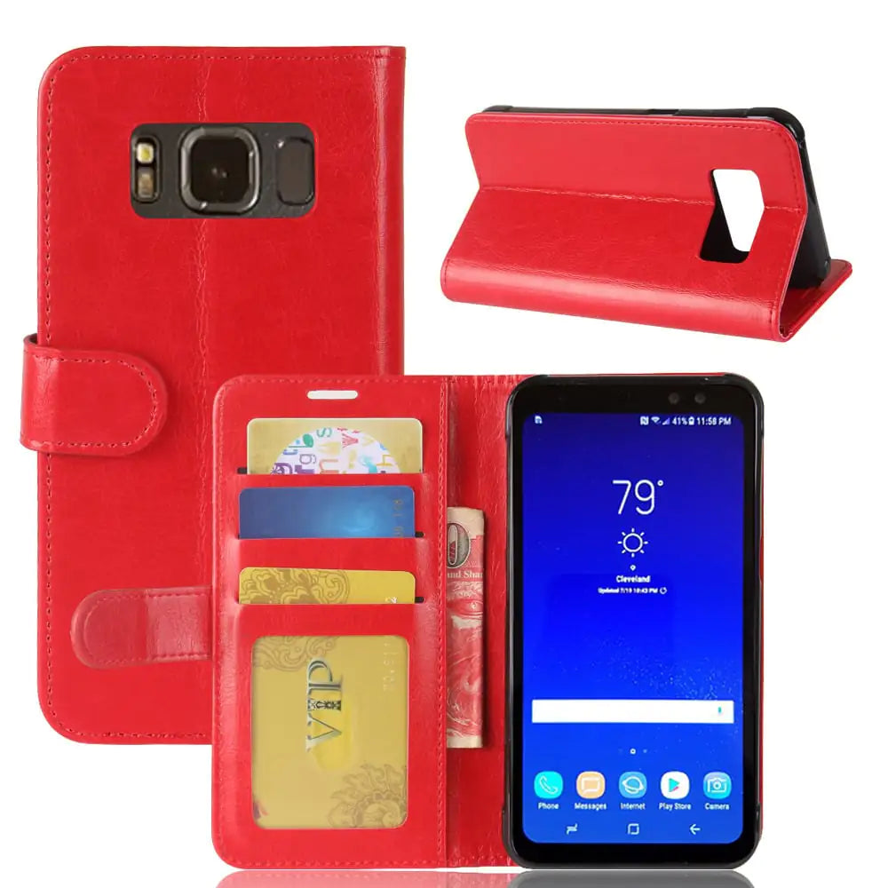 CarrySafe - Samsung hoes ook te gebruiken als kaarthouder