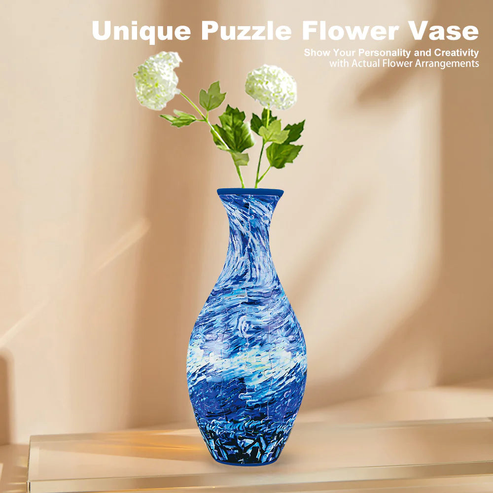 FloraBuild - Puzzel in de vorm van vaas