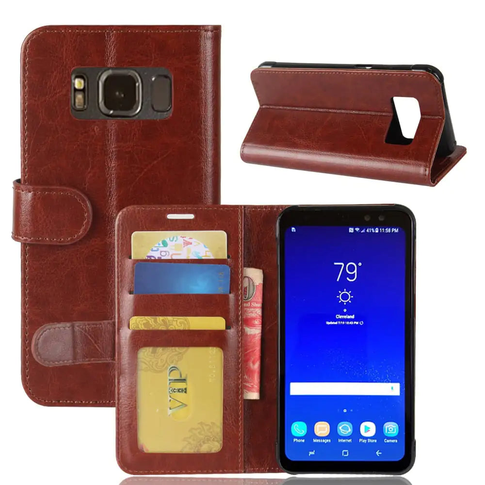 CarrySafe - Samsung hoes ook te gebruiken als kaarthouder