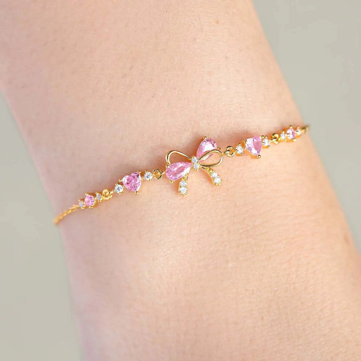 BowBelle - Armband met een liefdesstrik