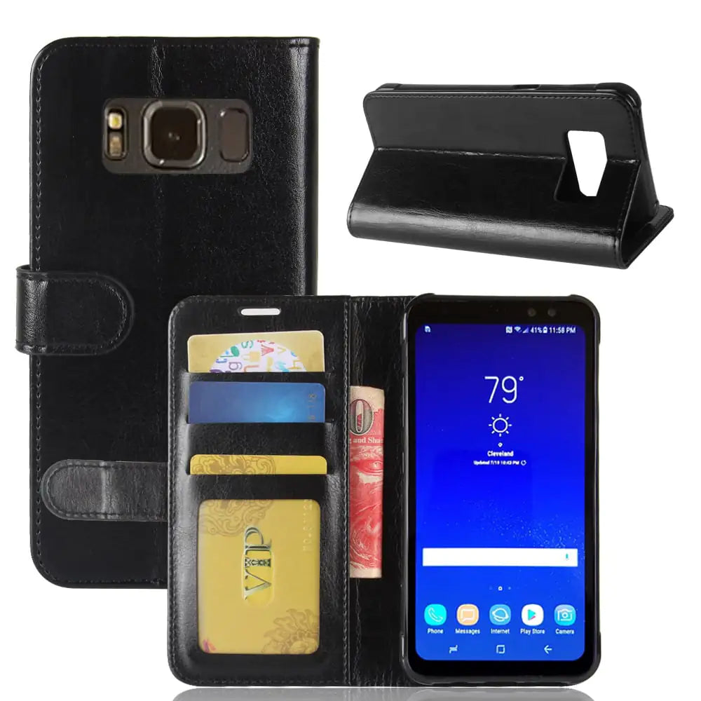 CarrySafe - Samsung hoes ook te gebruiken als kaarthouder