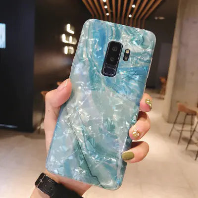 Marbling Case for Samsung Smartphones